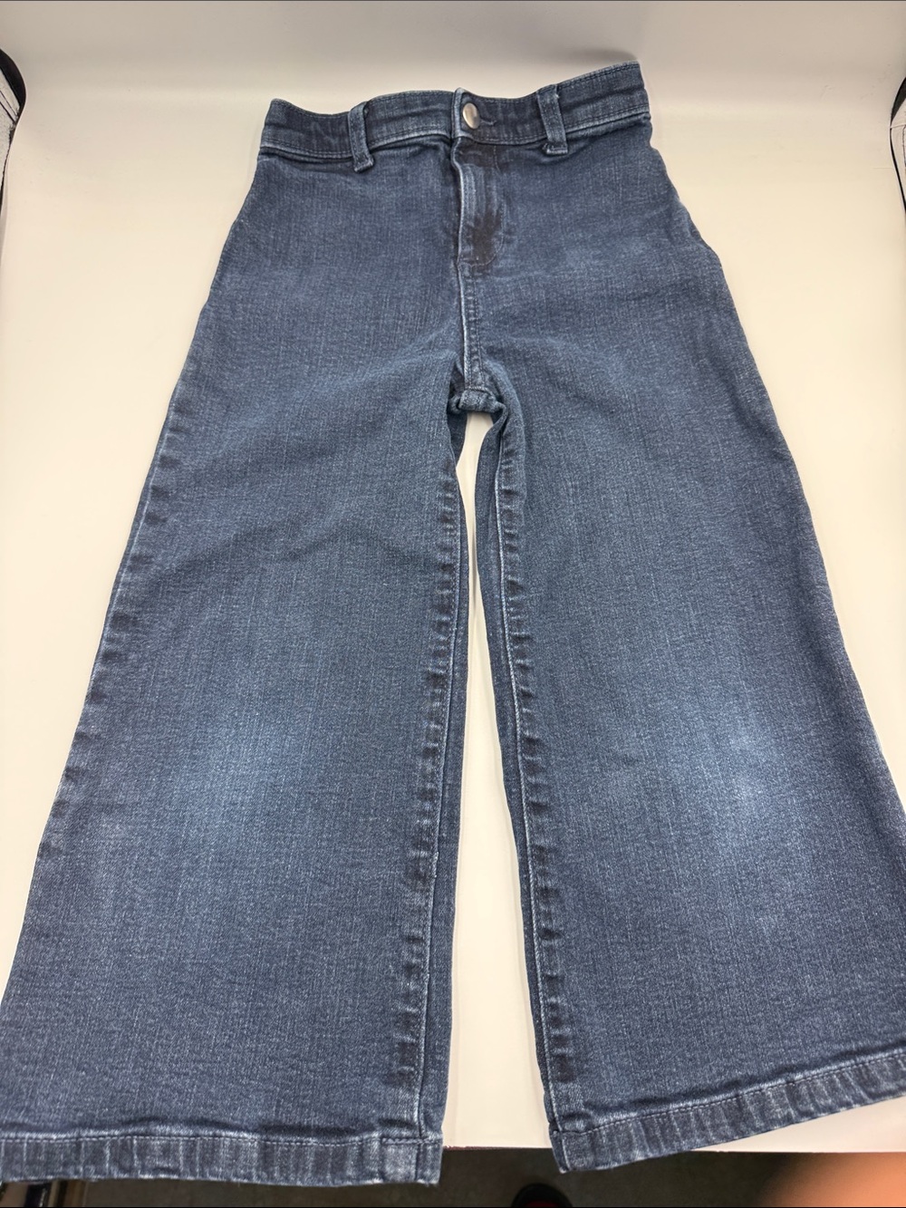Nordstrom Wide-Leg Jeans in Medium Blue Wash